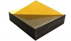 Düz Yanmaz Akustik Sünger (Yapışkanlı) Bu Ürün 5m² Rulo Halinde Satılır.